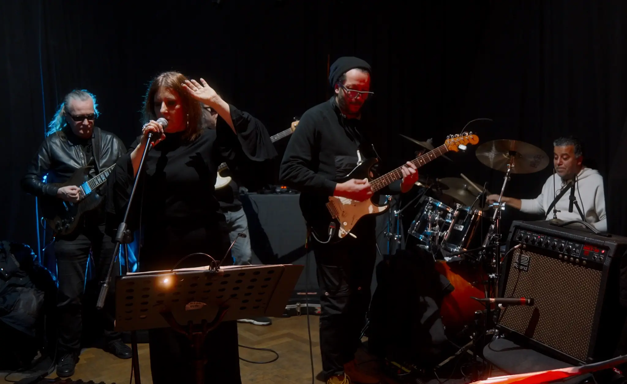 Lucilla Pepe et les musiciens de LUDIE en concert